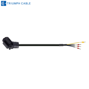 Servo Power Cable JZSP-C7M10G-**-E With Connector Pre-Assembled Power Cable Motor Cable Suitable for Yaskawa