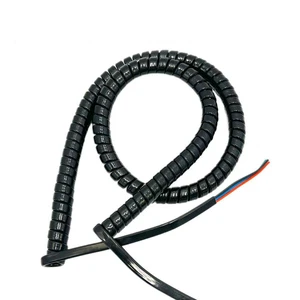 Guangdong Shenzhen Factory's Spiral Cable Shield Cable Stranded Conductor PVC Insulated with PE for Hay Mower Machines