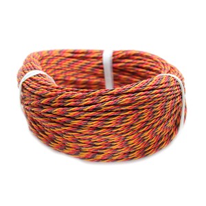 Anti-Interference 22AWG 60Cores JR Futaba Twisted Wire Lead Servo Extension Cable for RC Drone Airplane Car Boat