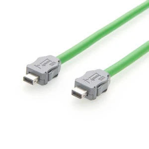 IX Industrial Bare Copper PVC CAT6a Cable 10Gbps for Automation and PoE-Premier Cable Model IX40G-B-10S-CV