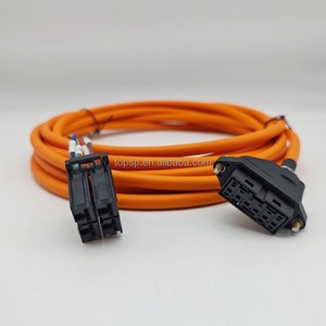 D-5 Connector Servo Power Cable F06B-0001-K001 F06B-0001-K002 F06B-0001-K003 F06B-0001-K004 High Flexible Cable 3m 10m 15m 20m