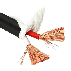 Professional HI-FI Stage Speaker Audio Cable Pure Copper Wire 2-Core 1.5mm² 2.0mm² 2.5mm² 4mm² Compatible SpeakON Banana Plug