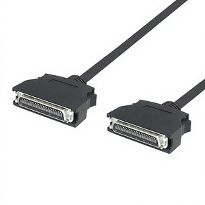 SCSI-2 MDR 50 Pin Male to Male Cable 1.27mm Shielded for Industrial Motion Control