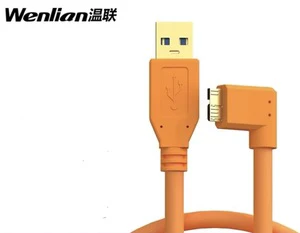 Wenlian USB 3.0 to Micro B Camera Cable for Canon 5D4 DSLR & for Nikon D850/D810/D500