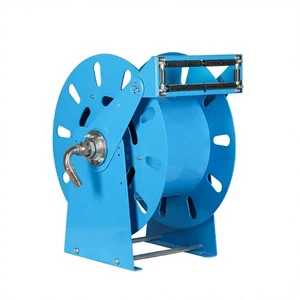 Cavitt Factory High Pressure1 Inch And 3/4 Inch Spring Retractable Hose Reel Carbon Steel Fuel Equipment For Machinery Refilling