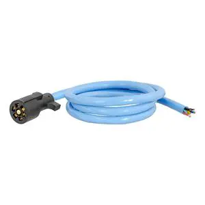 7-Way Extreme Trailer Cable Towing Wire Cable 8FT
