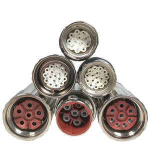 Servo Cable Signal Connector M17 M23 M40 Connector Male Female 6 7 8 9 10 12 13 14 15 16 17 18 19 Pin Wire Adapters Connector