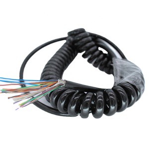DERUL 21 Cores Copper Conductor PVC Insulation TPU Jacket CE/ISO9001 Certified Extend 3m Electronic Cable Cable Assembly