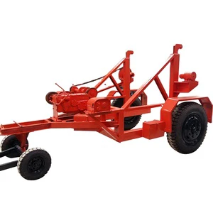 3Ton Heavy Equipment Transport Cable Reel Trailer for Cable Manufacturing Equipment