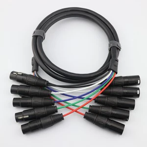 Snake Cable Professional in Audio & Video Cables 50 Meters Manager 32 Channels Wire Cord with Stage Box Audio32 24 Channel