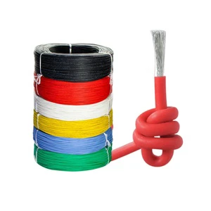 200degree Heat Resistant Silicone Cable Red Black Wire Car Battery Jump Automotive Wiring Wires Cables 10awg 8awg 6awg 4awg 2awg