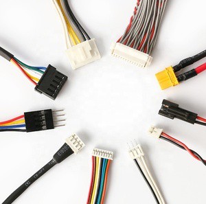 1.0/1.25/1.5/2.0/2.54 Mm JST Molex Tyco SH GH ZH PH EH XH Assembly Electrical Wire Harness Cable Custom Wiring Harness