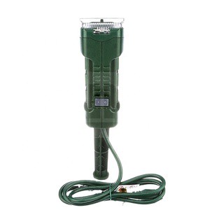 Outdoor Power Yard Stake Photocell Timer Dusk-Dawn Sensor Waterproof 14/3 SJTW Extension Cord 15A 125V PVC 6 ETL Listed Garden