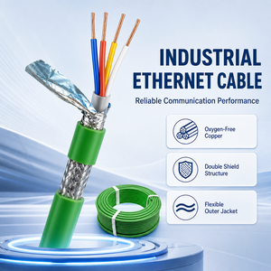 Industrial Grade Siemens Compatible 4 Core Ethernet Cable 6XV1840 2AH10 for Control System Installation.