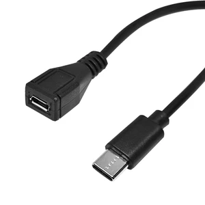 Custom USB 2.0 Type C ToMicro B OTG Cable Male to Female Male Camera Adapter Cable