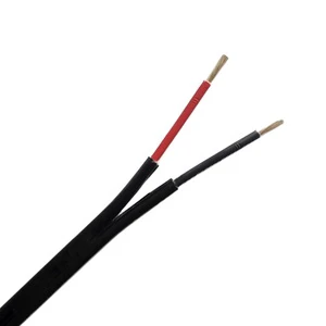 2 Core 2x4mm Twin Solar Cable 2x2.5 2x6mm2 square Flat DC Pv1-f UV Resistance XLPE Double Insulation Solar Cable