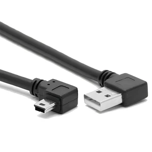 Angle USB a to Right Angle MINI USB Cable Cord Wire for Black Box CAR LCD Dashboard Dashcam Dash Cam DVR Camera