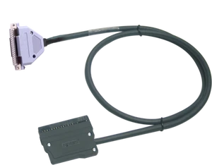 SiRON X212 PVC 28AWG 40P MIL 40PIN FCN 37P D-sub Connector PLC Cable for Mitsubishi Q/L/Q-R Series PLC Connection Line