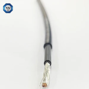 High Quality Solid Photovoltaic Cable 4 Mm2 DC 1800V Wire High Temperature Resistance for Connector Solar Cable for Solar Panel