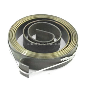 Factory Custom Large Durable Retractable Flat Wire Spiral Volute Cable Clock Coil Spring