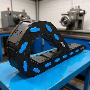 Yodel Cadena De Arrastre De Cable C38X75 Closed Plastic Nylon Cable Carrier Heavy Load Cable Wire Drag Chain