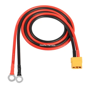 XT90 to T/SC10-6/EC5 Terminal 8AWG PVC Jacket Battery Cable-Custom-Made Wiring Harness