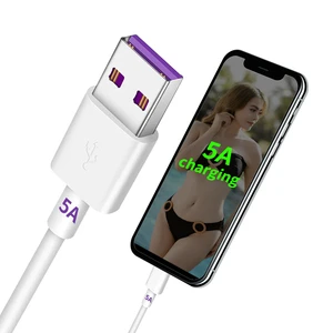 Cabo Cabos USB C to Type C Kabel Data 5A Fast Charging Charge Cable Para Celular Cargador Phone Charge Cable for Samsung Huawei