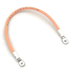 7AWG M5 Female Connector Copper Conductor Rubber Insulation New Energy Storage Wiring Harness for Solar Panel Battery Panel