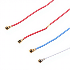 Custom I-P-EX MHF Micro Coaxial RF Cable Assembly 0.81mm/1.13mm / 1.37mm Coax Cable For Wireless Communication
