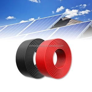 Solar Photovoltaic Cable 4mm/6mm/10mm XLPE Insulation Tinned Copper Conductor for for H1Z2Z2-K