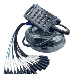 Custom 16 Channel XLR Multicore Stage Box 30m Audio Snake Cable for Microphone Studio Equipment