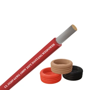 UL10269 6AWG deye Battery Cable Car Battery Charge Cable with Soft Construction 1000V