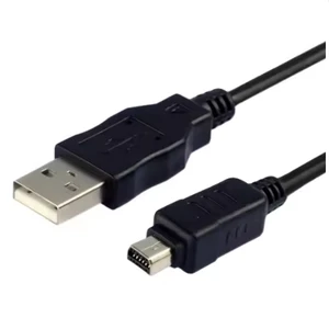 1.5M 12Pin 12P 12 Pins USB Camera Cable Data and Charging Cable for CB-USB5 / USB6 12P for Olympus Camera