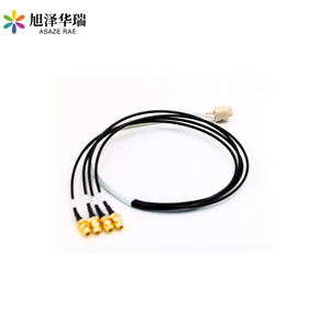 4SMA Coaxial Wiring Harness With Custom-Engineered Feedthroughs