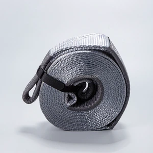 Factory Custom New Heavy Duty High Quality 30T Car Tow Cable Towing Pull Rope Snatch Strap for Trailer