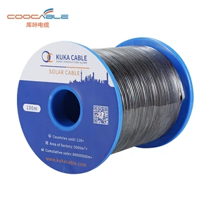 High Quality 4mm / 6mm /10mm Solar Cable Customized DC Solar Cable With TUV Pv Wire for Solar Panel