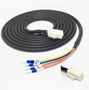 For Panasonic Industrial Machine High Flexibility PVC-Insulated Servo Motor Power Cable for Industrial Applications