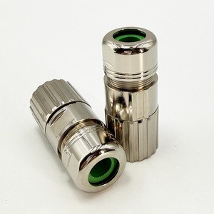 17 Pin M23 Female Straight Circular Zinc Connector IP67 Waterproof 6~10mm for Servo Motor Encoder Industrial Automation Cabling