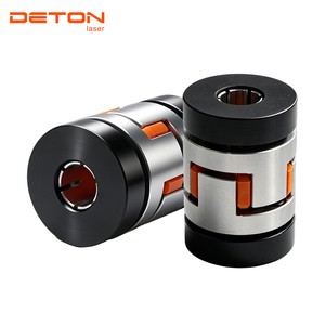 LFZ Plum Blossom Coupling, Aluminum Alloy Flexible Plum Blossom Type Connector, Servo Motor Screw Drive Connection Accessory