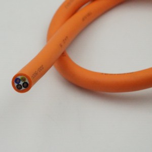 Robot Arm Servo and Encoder Cable TRVVP High-flexibility Shielded Drag Chain Cable 2 4 6 8 10Cores 0.3 0.5 0.75 1.0 1.5mm