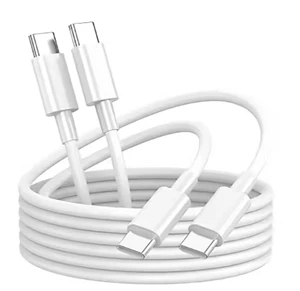 For USB-C to C 1m-6m 60W Fast Charging Custom Data Cables 3A for Phone 15/16 Pure PVC Camera Use