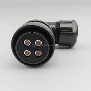 Servo Connector MS3108A22-22S Waterproof Servo Power Cable Connector Fast Shipping Servo 4 Core Plug