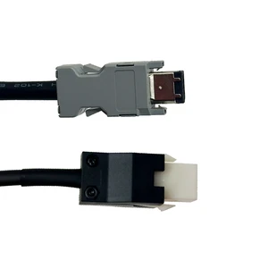 Servo Motor Encoder Connector Compatible with SV660/SV630/IS620 IP65 Rated PVC+Copper Material Power Application