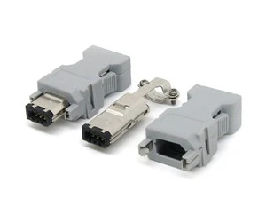 SM 6Pin,1394 6Pin,mitsubishi Servo Motor Connector,CN2 6pin Plug JZSP-CMP9-1-E,55100-0670,3E206-0100KV,3E306-3200-008