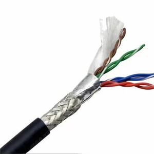 CAT5E 26AWGX4P High-flex Industrial Ethernet Cable, UL1581 Compliant, Bend-resistant & Oil-resistant