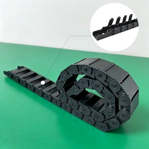 Yodel Small Size 15*30 Source Towing Cable Carrier Flex Chain Semi Closed Protect Fiber CNC Nylon Cable Drag Chain