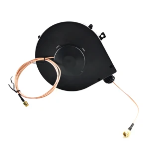 DYH Retractable Auto Locking BNC Connector Extension Cord Reel 7.5m Ethernet & Video Transfer Telecommunication Use DYH-1703