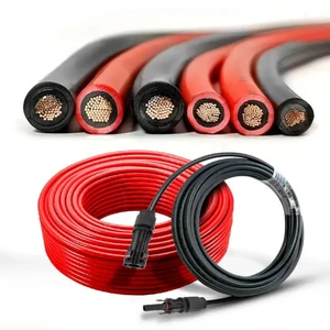 Solar Cable 8/10/12/14AWG 2.5 /4/6/10mmsq for PV Installation