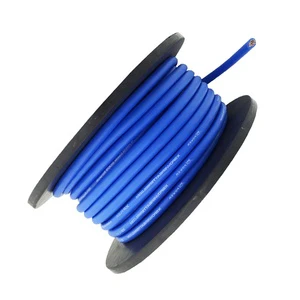 Manufacture 1/0 2 4 8 10 Gauge AWG Cable Battery Car Audio Power Wire Roll CCA OFC Conductor Insulated
