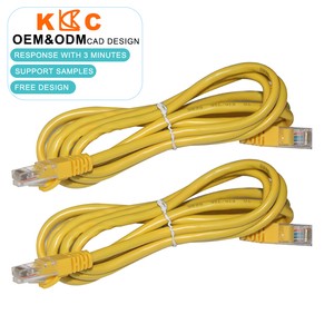 Category 5e Braid Shielded High Flex Ethernet Assembly RJ45 / RJ45 Network Cables